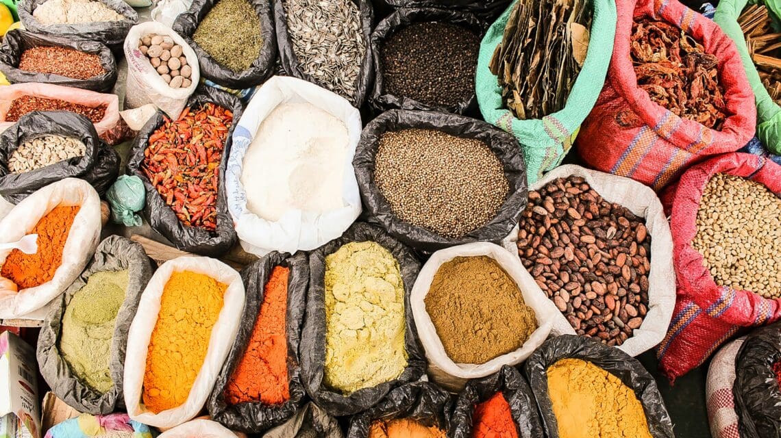 assorted seed and powder sack lot