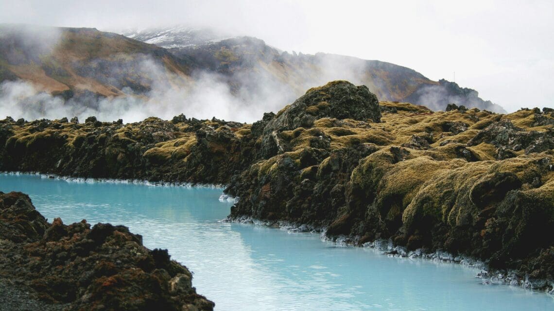 Misty Blue Lagoon
